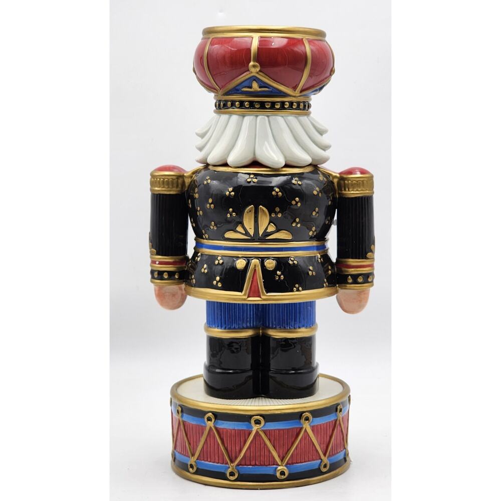 Fitz And Floyd Nutcracker Small Candleholder 13" Original Box 619/396 VTG 2005 - Picture 10 of 16